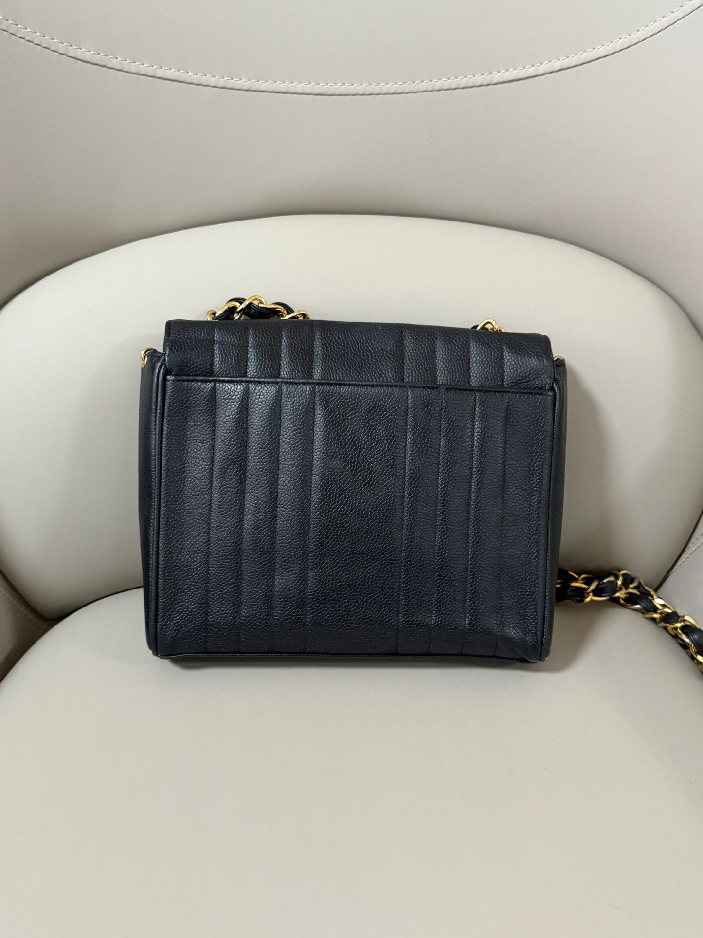 Chanel Black Caviar GHW