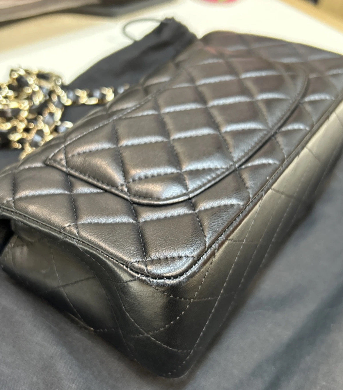 Chanel Mini Black GHW