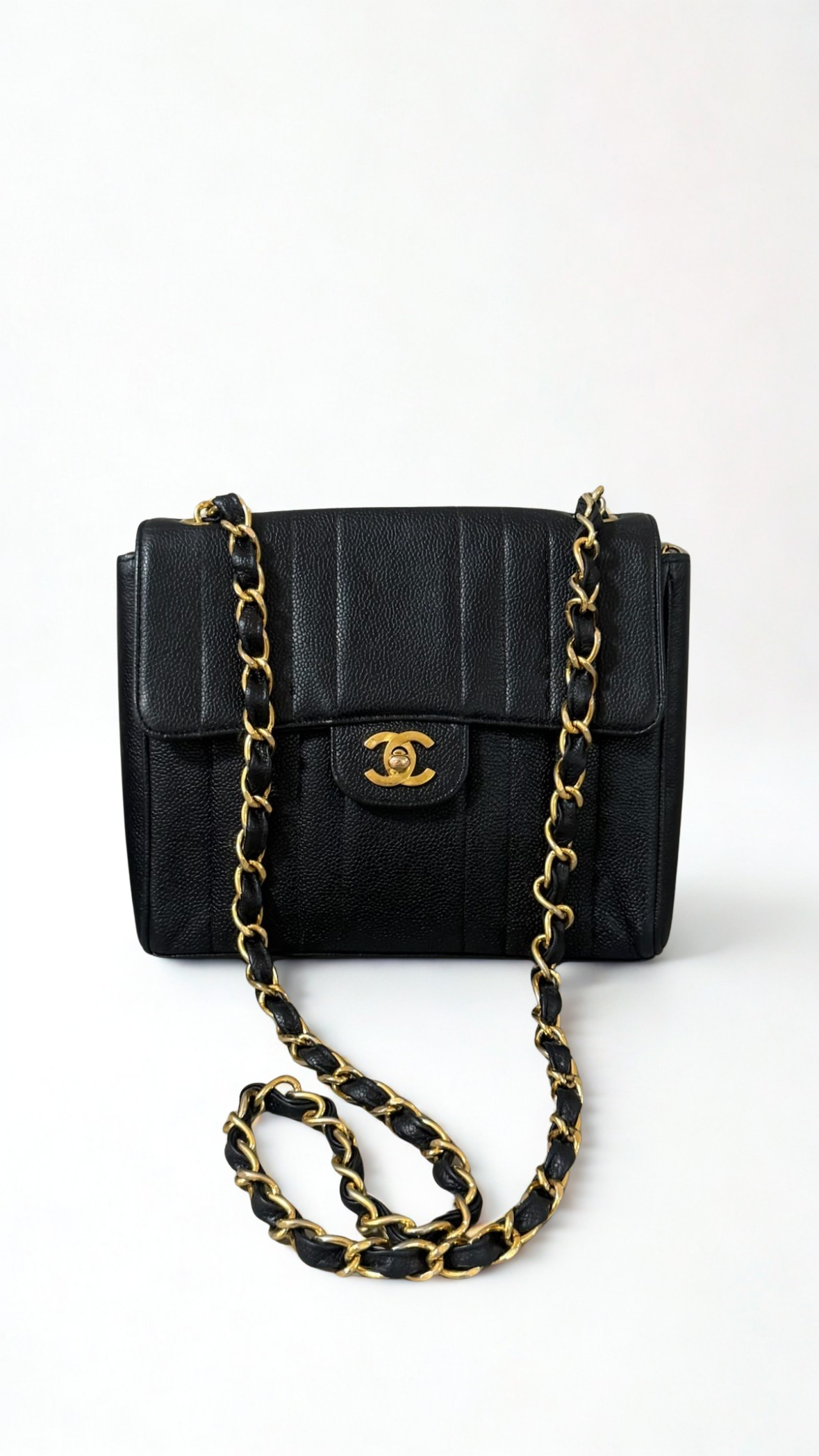 Chanel Black Caviar GHW