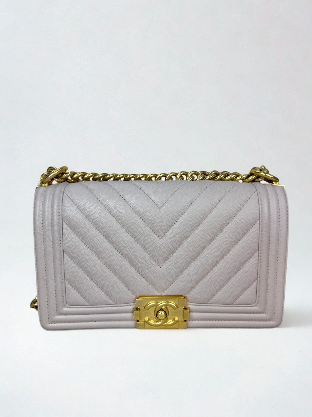 Chanel Caviar Boy Bag
