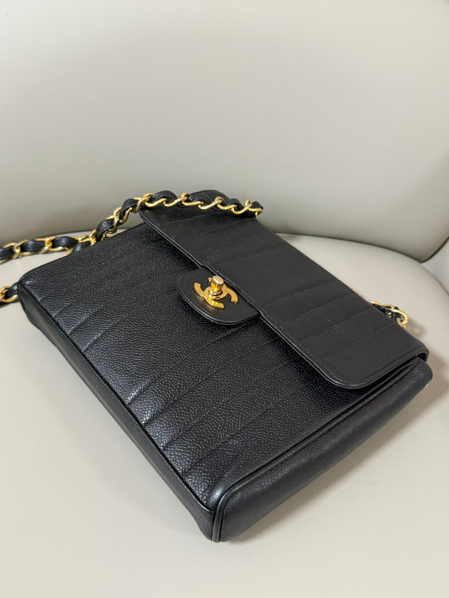 Chanel Black Caviar GHW