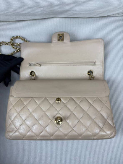 Chanel Beige Caviar GHW