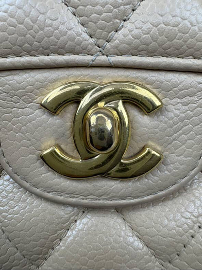 Chanel Beige Caviar GHW