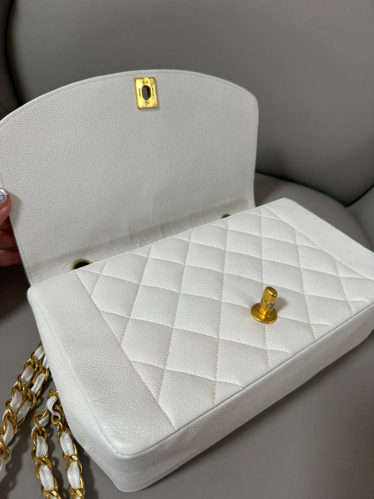 Chanel Diana Caviar GHW