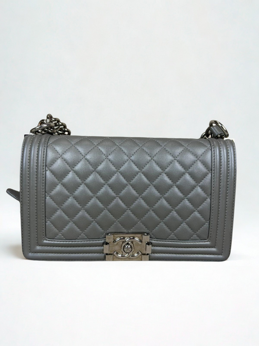 Chanel Old Medium Boy Bag