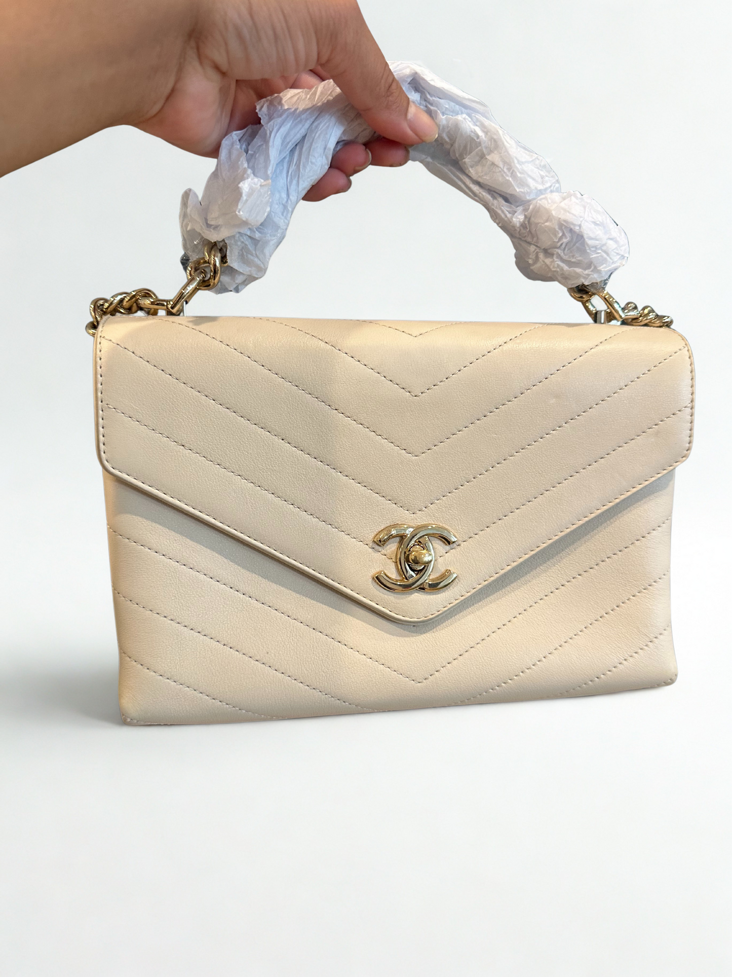 Chanel Chevron GHW