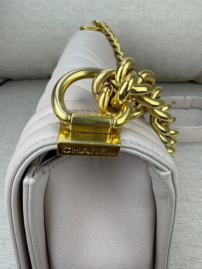 Chanel Caviar Boy Bag
