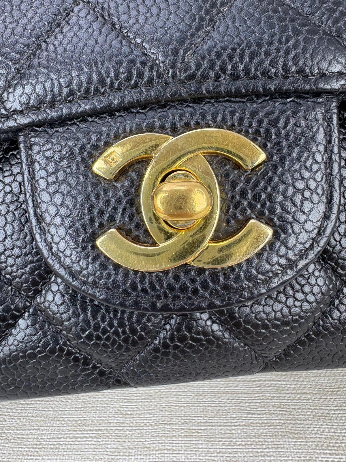 Chanel Medium Caviar  GHW