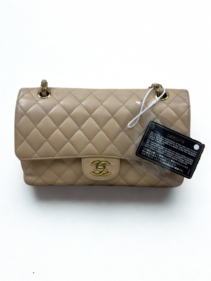 Chanel Beige Caviar GHW