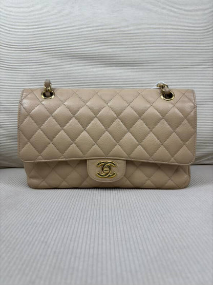 Chanel Beige Caviar GHW