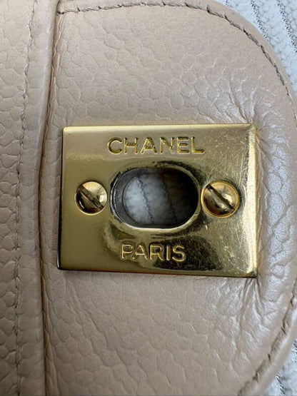 Chanel Beige Caviar GHW