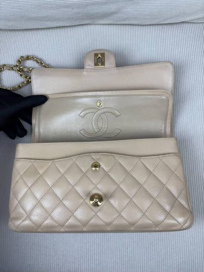 Chanel Beige Caviar GHW