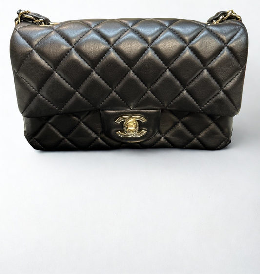 Chanel Mini Black GHW