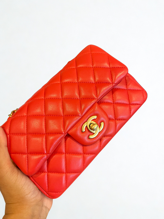 Chanel Orange Mini