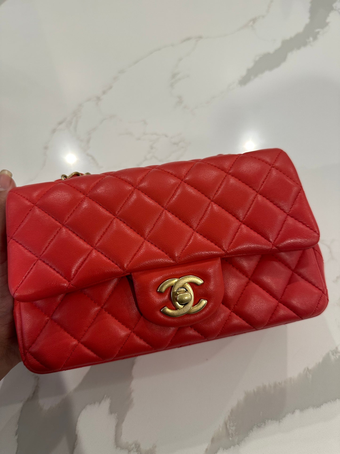 Chanel Orange Mini