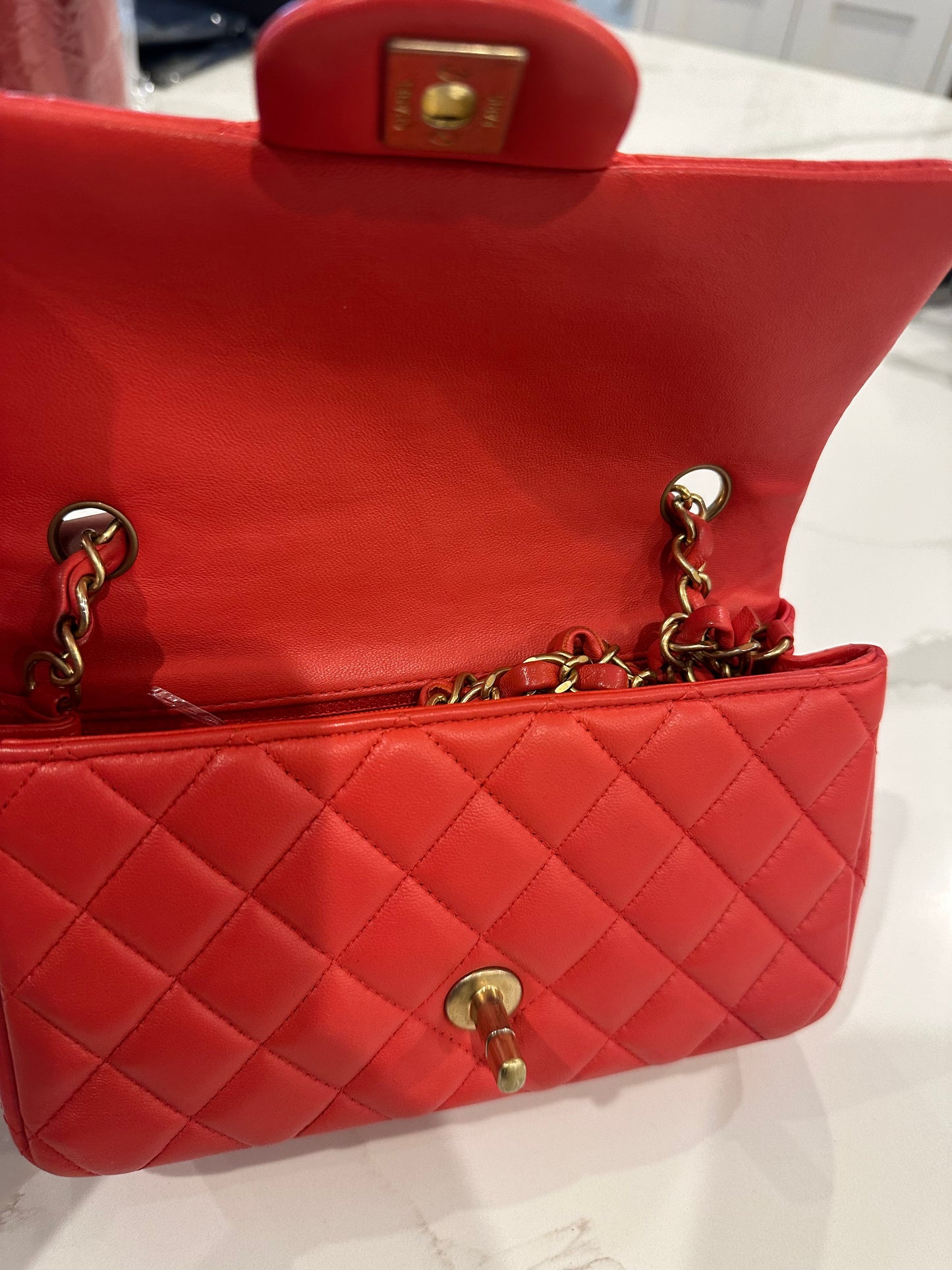Chanel Orange Mini