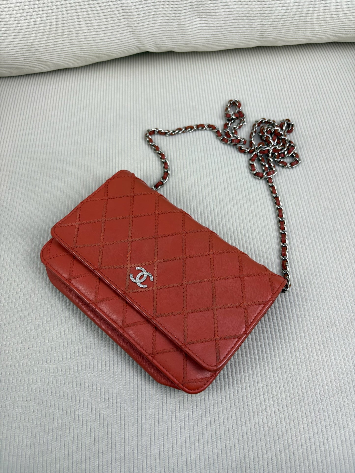 Chanel WOC Red