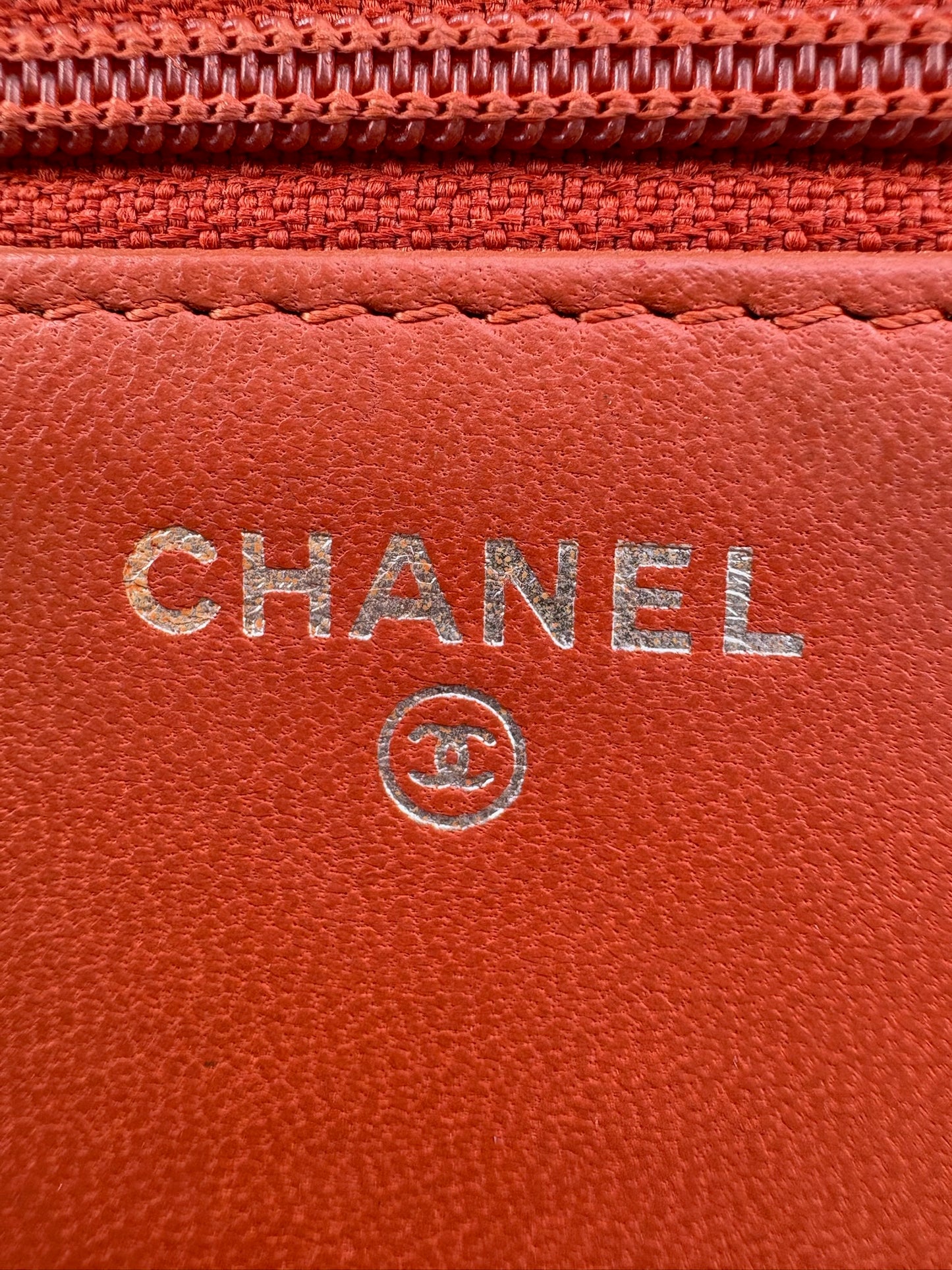 Chanel WOC Red