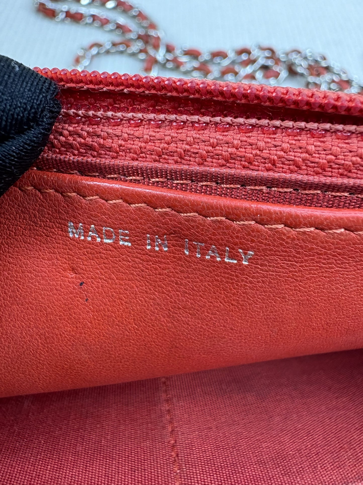 Chanel WOC Red