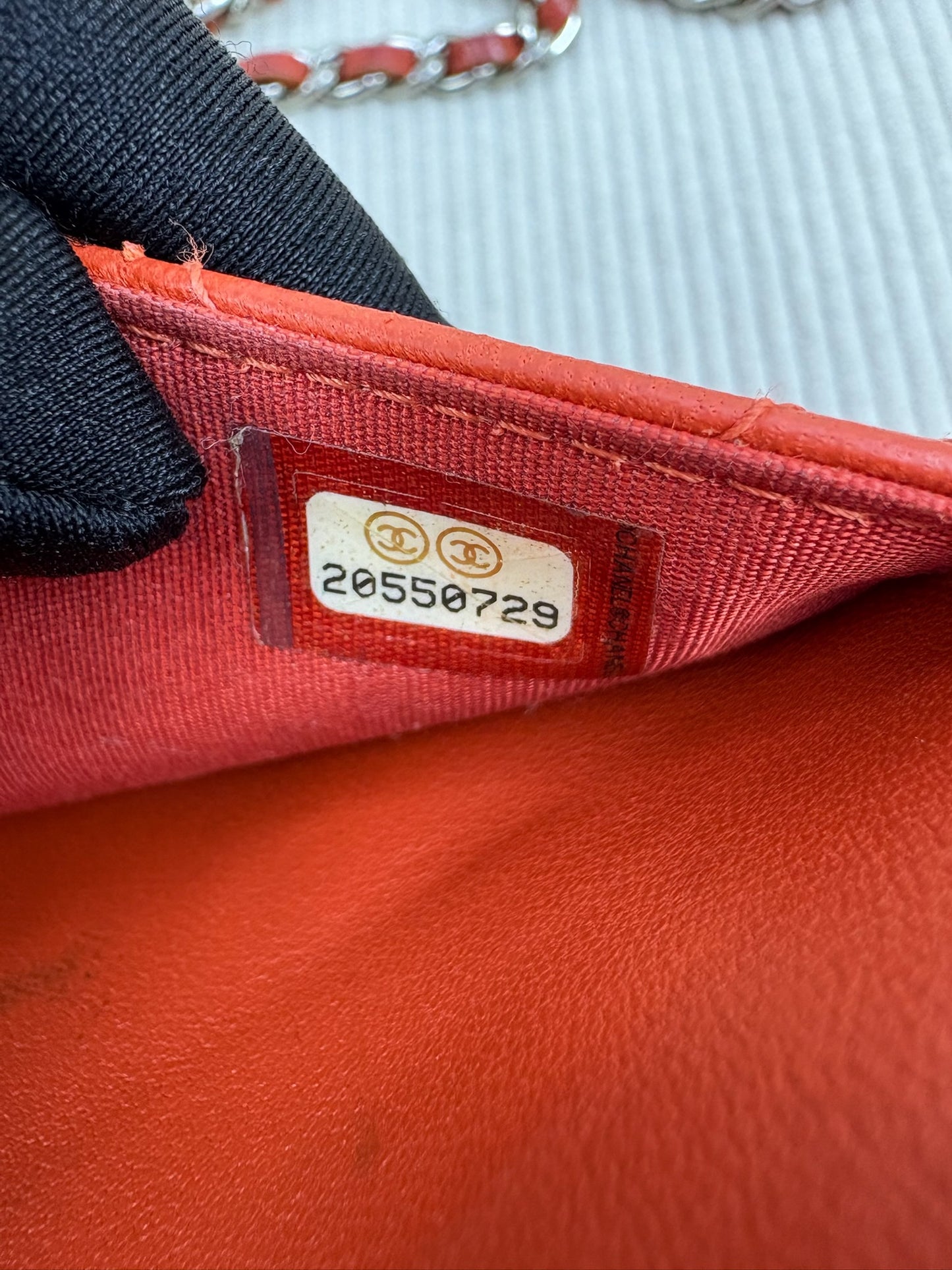 Chanel WOC Red