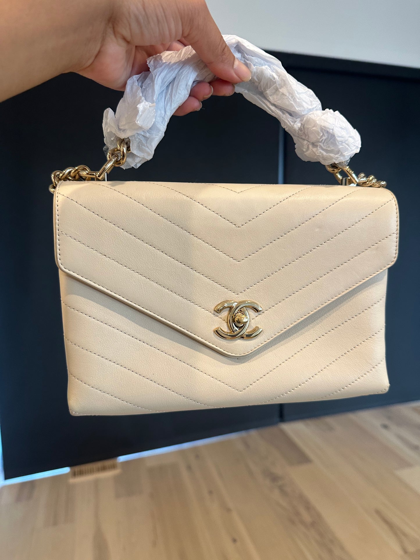 Chanel Chevron GHW