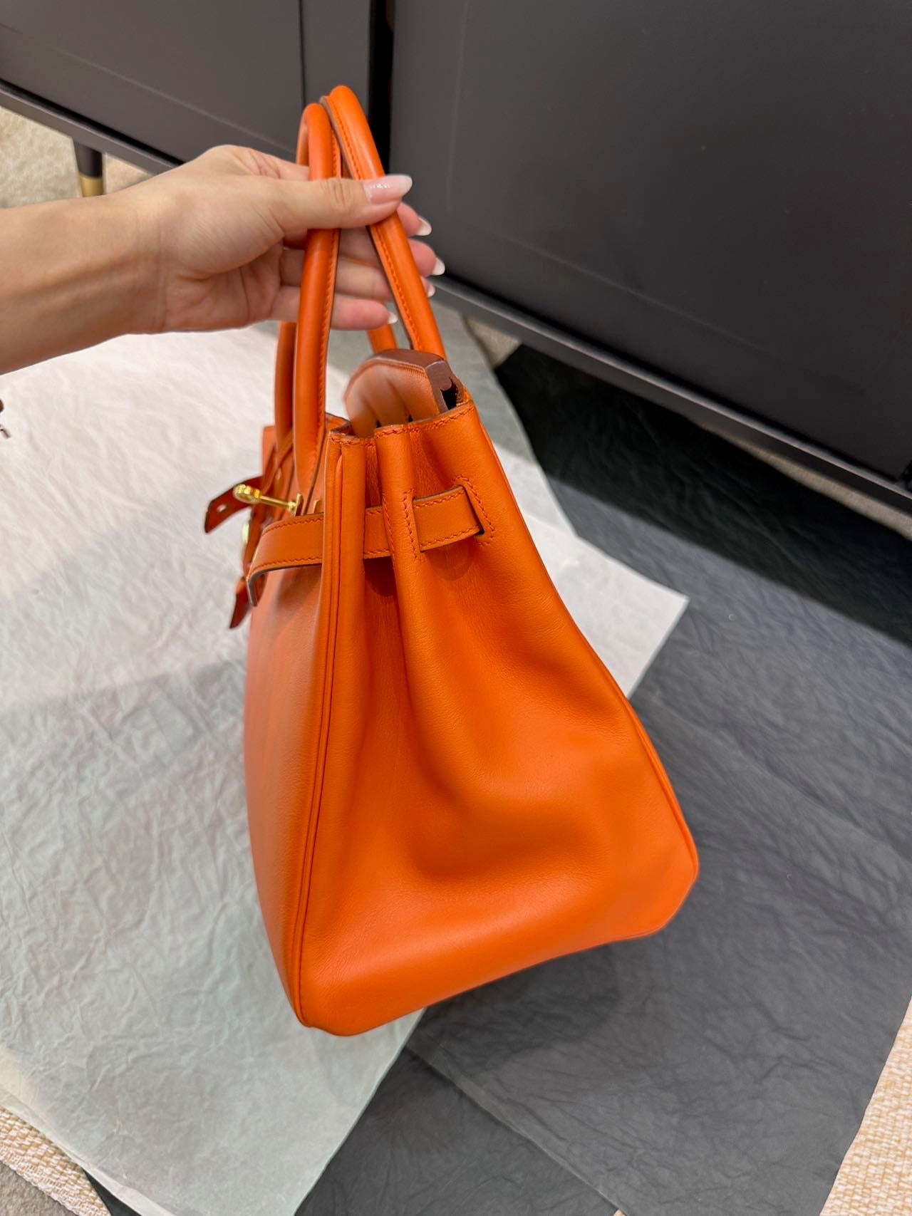 Hermes B30 Orange