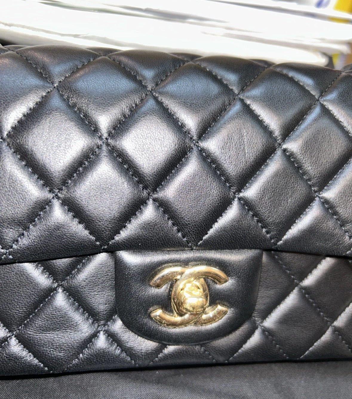 Chanel Mini Black GHW