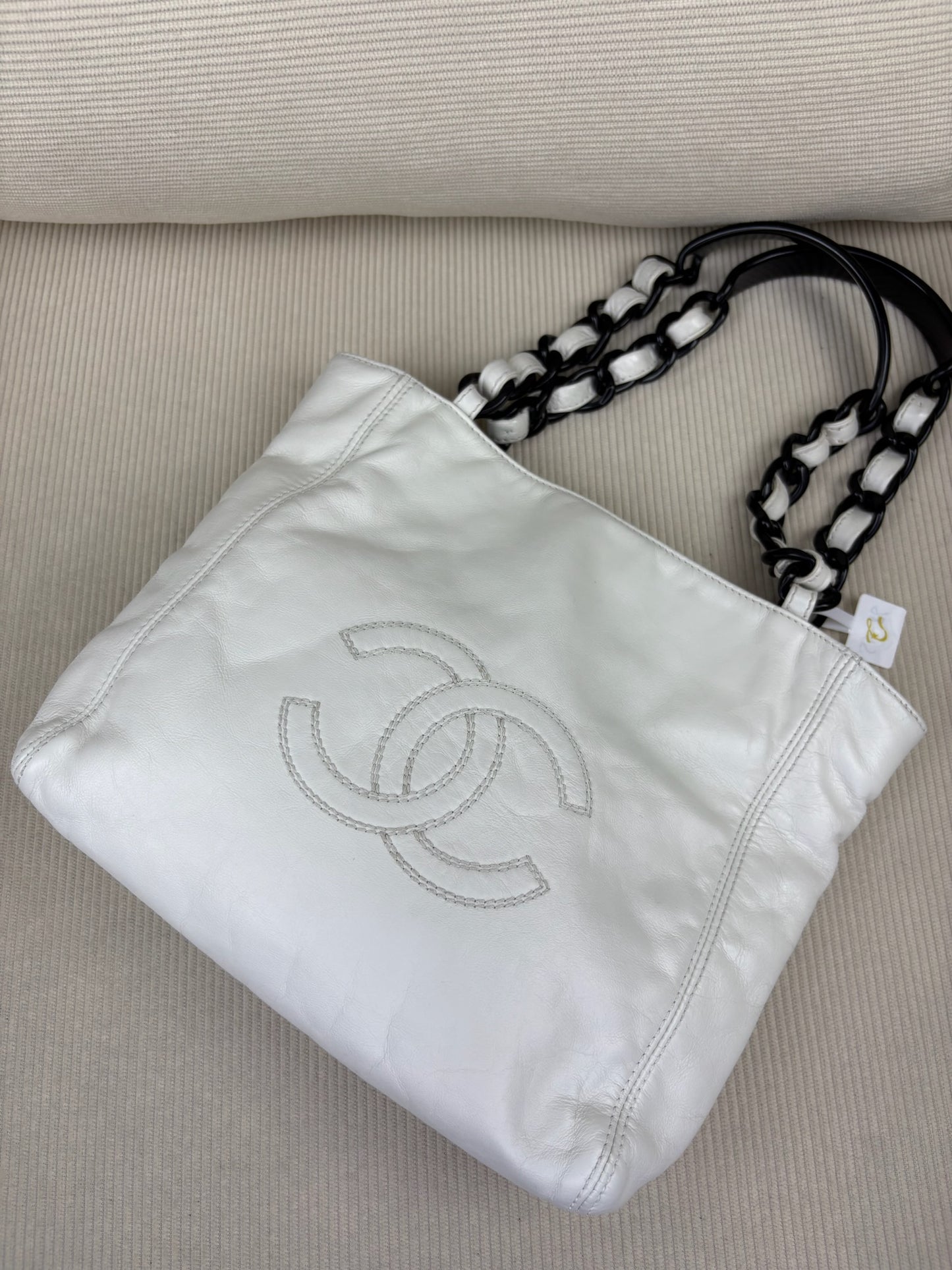 Chanel White Tote