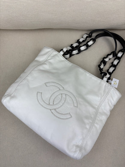 Chanel White Tote