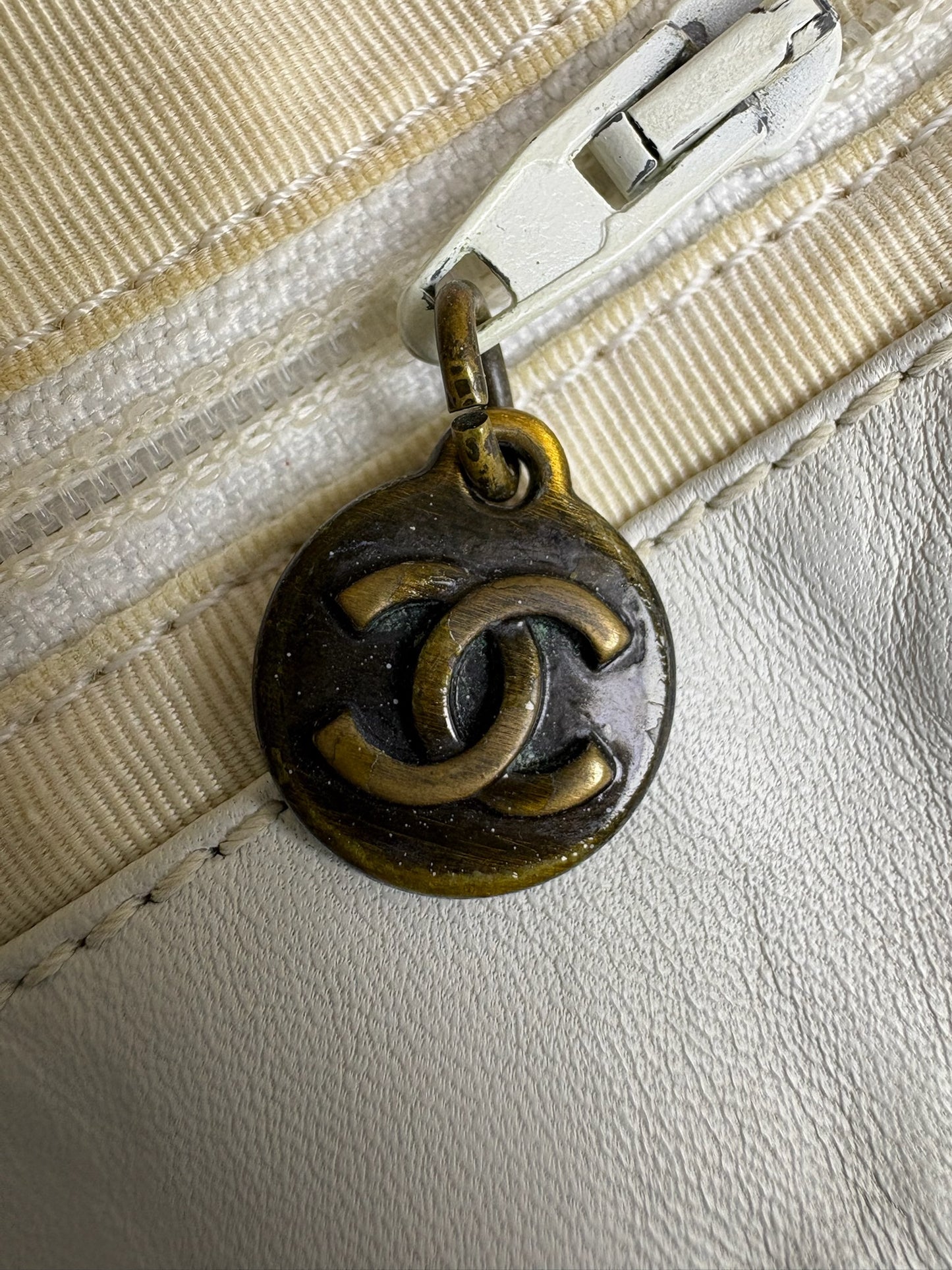 Chanel White Tote