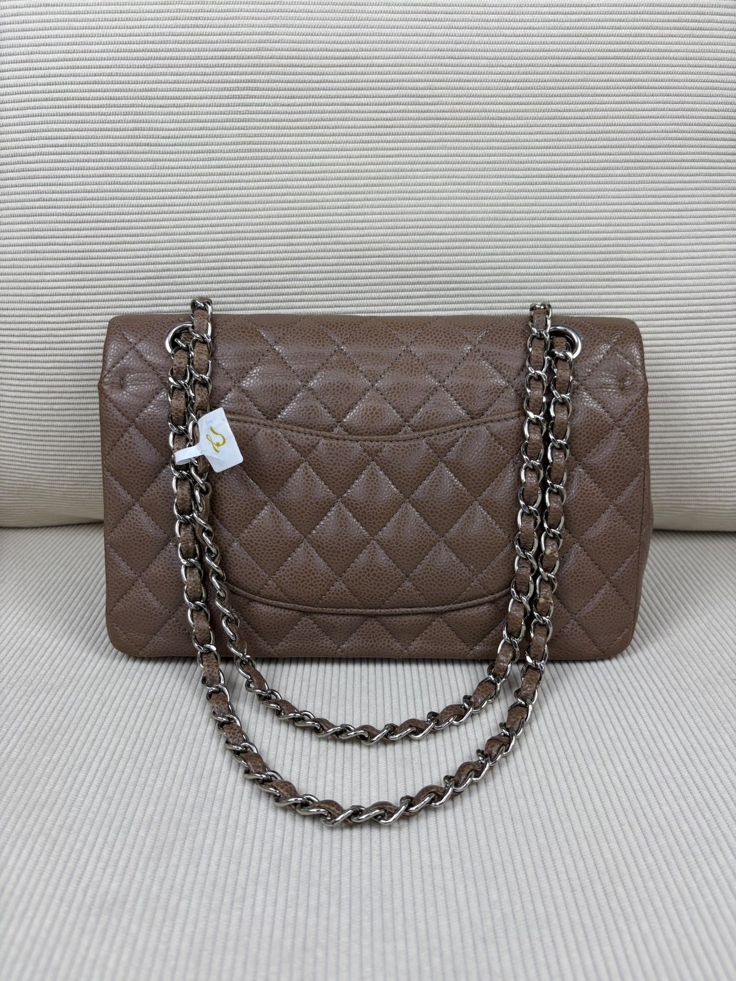 Chanel Caviar Medium Brown SHW