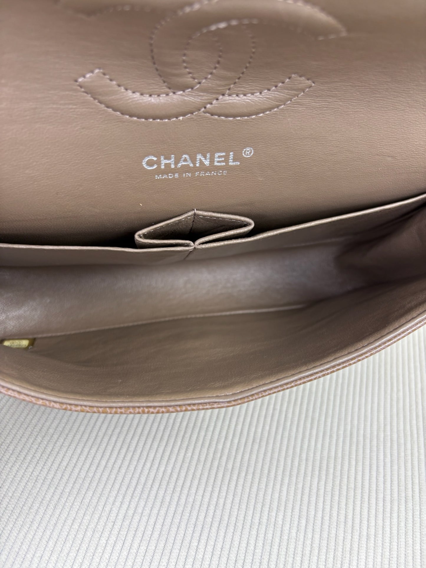 Chanel Caviar Medium Brown SHW
