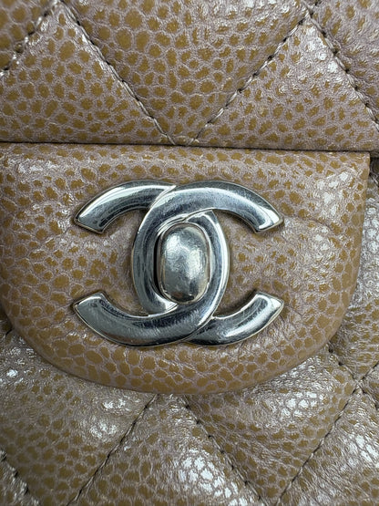 Chanel Caviar Medium Brown SHW