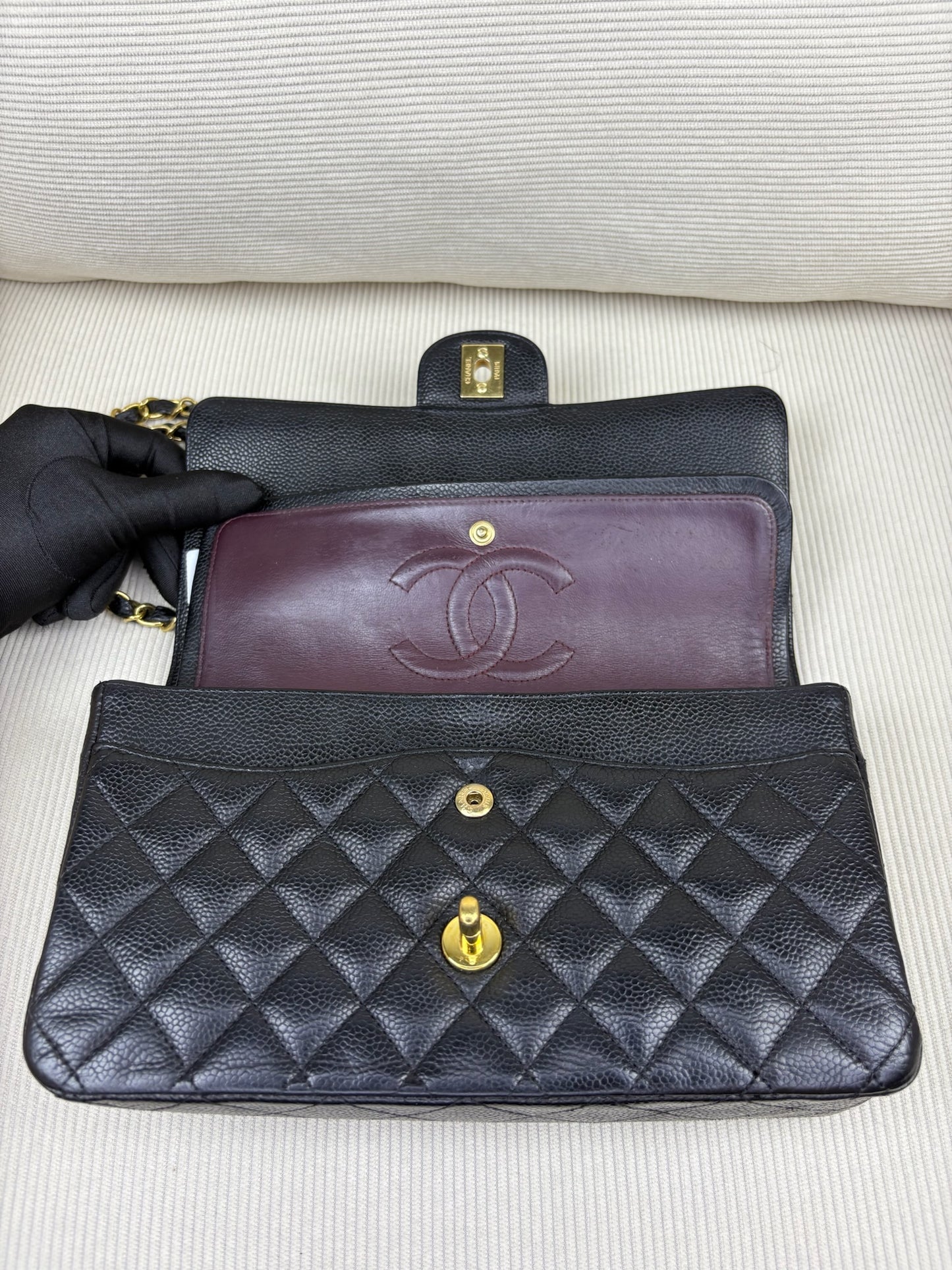 Chanel Medium Caviar GHW