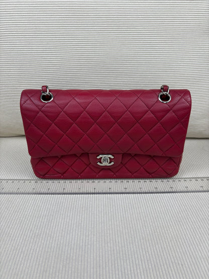 Chanel Medium Caviar Red SHW