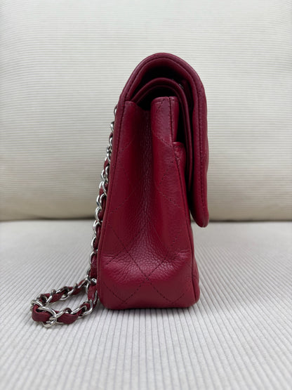 Chanel Medium Caviar Red SHW
