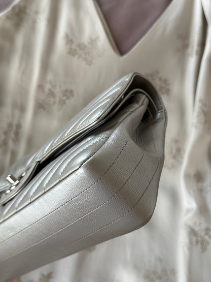 Chanel Medium Caviar Chevron SHW
