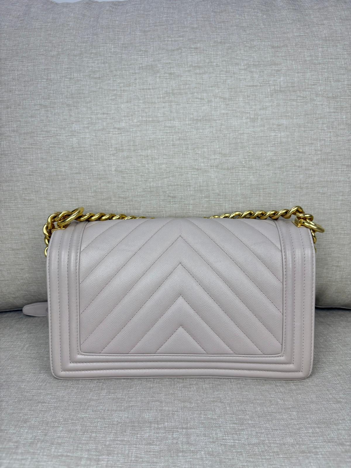 Chanel Caviar Boy Bag