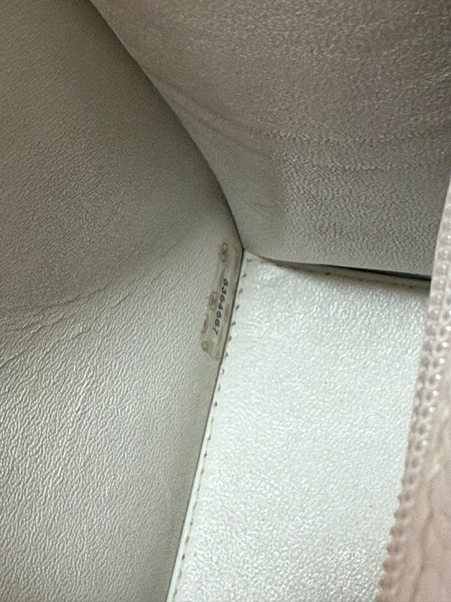 Chanel White Top Handle