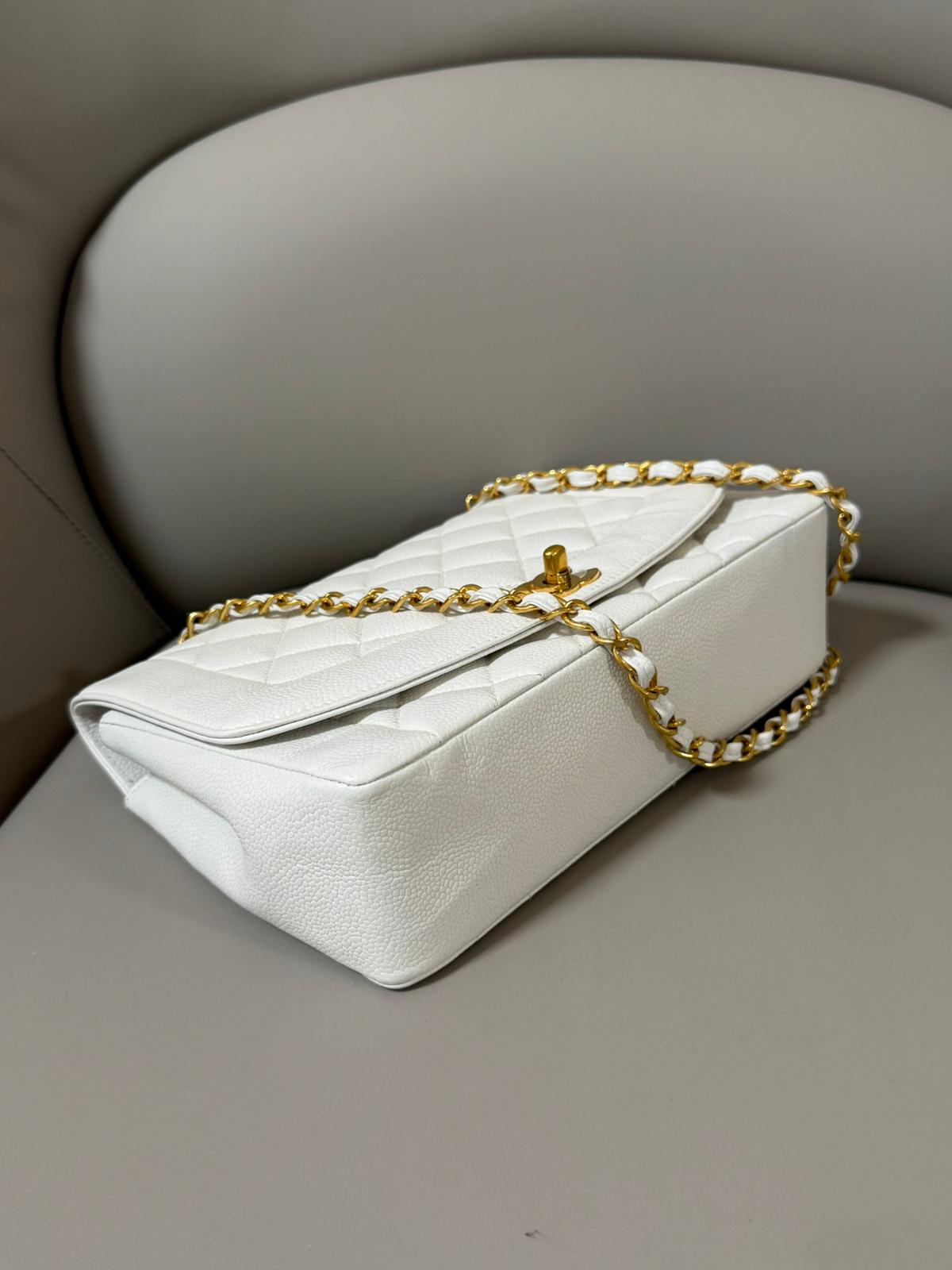 Chanel Diana Caviar GHW