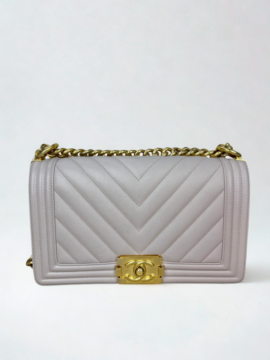 Chanel Caviar Boy Bag